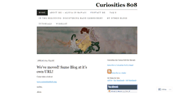 Desktop Screenshot of curiosities808.wordpress.com