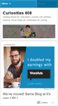 Mobile Screenshot of curiosities808.wordpress.com