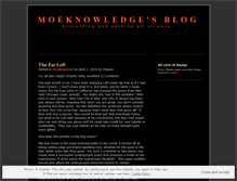 Tablet Screenshot of moeknowledge.wordpress.com