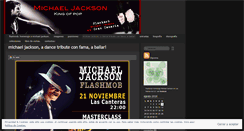 Desktop Screenshot of michaelkingofpop.wordpress.com