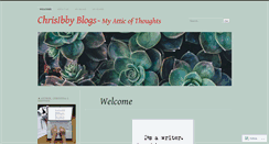 Desktop Screenshot of chrisibbyblog.wordpress.com