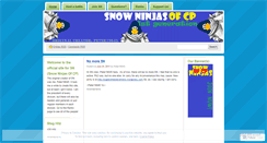 Desktop Screenshot of ninjasofsnow.wordpress.com