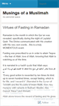 Mobile Screenshot of musingsofamuslimah.wordpress.com