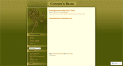 Desktop Screenshot of conniesparks.wordpress.com
