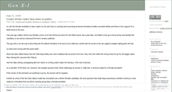 Desktop Screenshot of genxi.wordpress.com