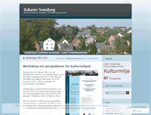 Tablet Screenshot of kulturarvsvendborg.wordpress.com