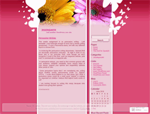 Tablet Screenshot of jessieguerra.wordpress.com