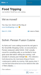 Mobile Screenshot of myfoodtripping.wordpress.com