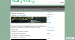 Desktop Screenshot of civil3dcad.wordpress.com