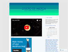 Tablet Screenshot of demierdadesign.wordpress.com