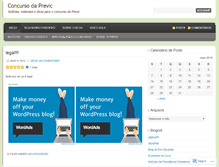 Tablet Screenshot of concursoprevic.wordpress.com