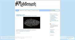 Desktop Screenshot of middlemash.wordpress.com