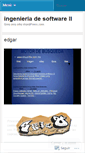 Mobile Screenshot of ingenieriadesoftware2.wordpress.com