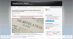 Desktop Screenshot of midnightwatcher.wordpress.com