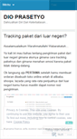 Mobile Screenshot of dioprasetyo25.wordpress.com