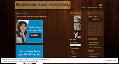 Desktop Screenshot of otterblossom.wordpress.com