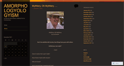 Desktop Screenshot of amorphologyologyism.wordpress.com