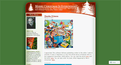 Desktop Screenshot of christmaseverywhere.wordpress.com