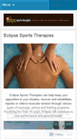 Mobile Screenshot of eclipsesportstherapies.wordpress.com