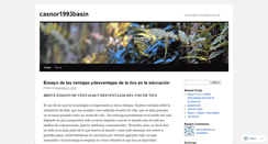 Desktop Screenshot of casnor1993basin.wordpress.com