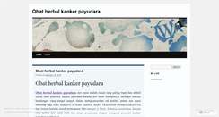 Desktop Screenshot of obatherbalkankerpayudarawp1.wordpress.com