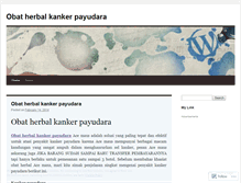 Tablet Screenshot of obatherbalkankerpayudarawp1.wordpress.com