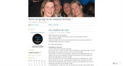 Desktop Screenshot of bbholiday.wordpress.com