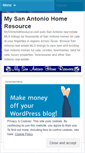 Mobile Screenshot of mysahomeresource.wordpress.com