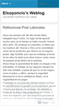 Mobile Screenshot of elsoponcio.wordpress.com
