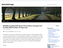Tablet Screenshot of aboutstorage.wordpress.com