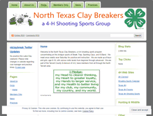 Tablet Screenshot of ntclaybreak.wordpress.com