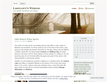 Tablet Screenshot of lakelawn.wordpress.com