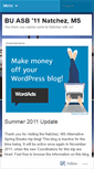 Mobile Screenshot of buasbnatchez.wordpress.com