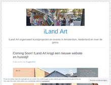 Tablet Screenshot of ilandartfoundation.wordpress.com