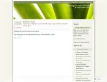 Tablet Screenshot of kuliahgsfame.wordpress.com
