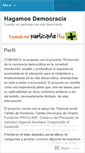 Mobile Screenshot of hagamosdemocracia.wordpress.com