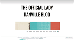 Desktop Screenshot of ladydanville.wordpress.com