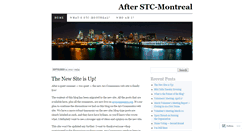 Desktop Screenshot of afterstcmontreal.wordpress.com