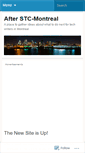 Mobile Screenshot of afterstcmontreal.wordpress.com