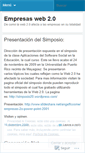 Mobile Screenshot of empresasaplicaciones.wordpress.com