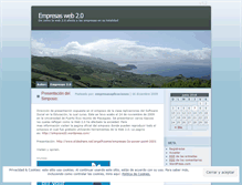 Tablet Screenshot of empresasaplicaciones.wordpress.com