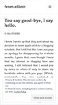 Mobile Screenshot of elliottwithlove.wordpress.com