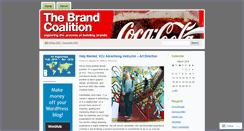 Desktop Screenshot of brandcoalition.wordpress.com