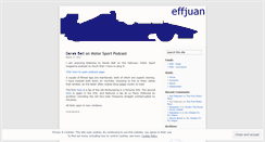 Desktop Screenshot of effjuan.wordpress.com