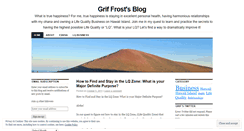 Desktop Screenshot of griffrost.wordpress.com