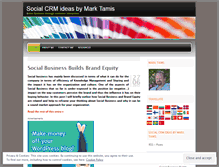 Tablet Screenshot of marktamis.wordpress.com