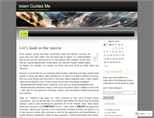 Tablet Screenshot of bintmuhammad.wordpress.com