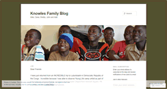 Desktop Screenshot of knowlesfamily.wordpress.com