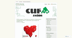 Desktop Screenshot of cufasaude.wordpress.com