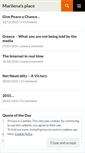 Mobile Screenshot of gmarilena.wordpress.com